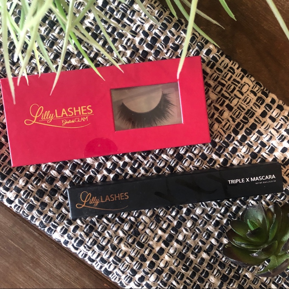❤️ LILLY LASHES Mascara & Caviar Lashes 2pc Set!
